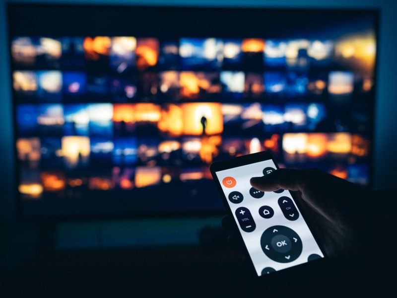 Smart tv Remote control.